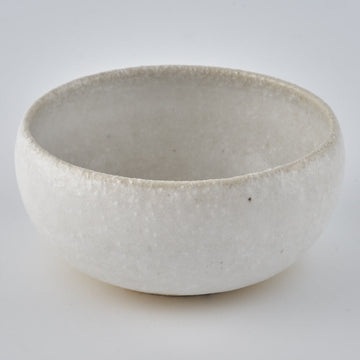 作家　鈴木まるみ　プチボウル maru　糠白 作家　鈴木まるみ 陶磁器作家もの