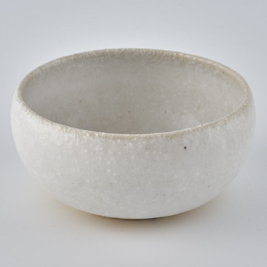 作家　鈴木まるみ　プチボウル maru　糠白 作家　鈴木まるみ 陶磁器作家もの