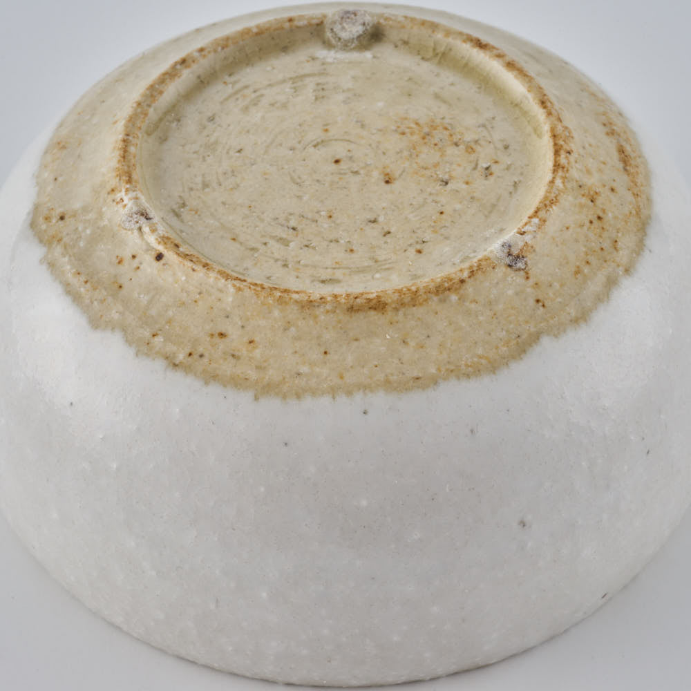 作家　鈴木まるみ　プチボウル maru　糠白 作家　鈴木まるみ 陶磁器作家もの