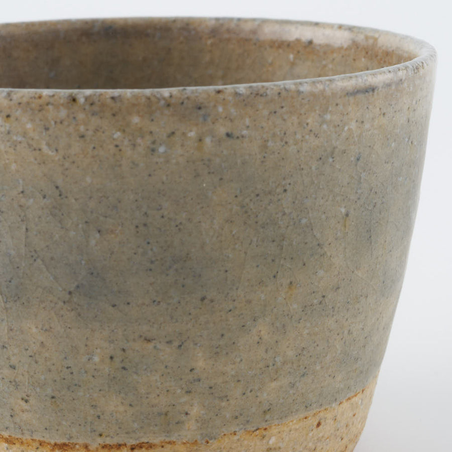 作家　鈴木まるみ　そばちょこ　ルリ灰 作家　鈴木まるみ 陶磁器作家もの