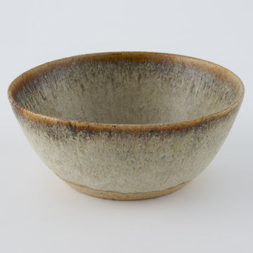 作家　鈴木まるみ　サラダボウル（S）黒糠 作家　鈴木まるみ 陶磁器作家もの