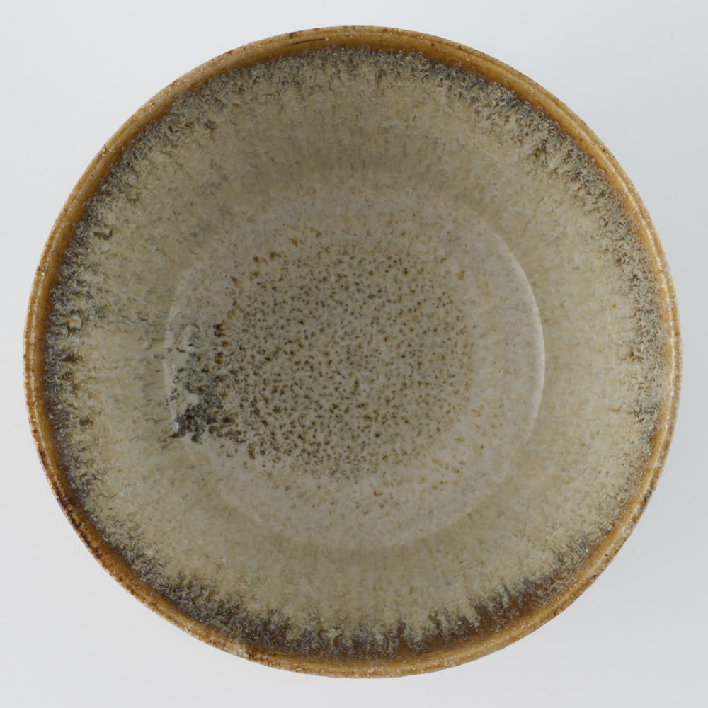作家　鈴木まるみ　サラダボウル（S）黒糠 作家　鈴木まるみ 陶磁器作家もの