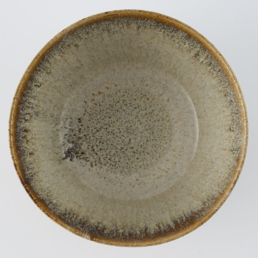 作家　鈴木まるみ　サラダボウル（S）黒糠 作家　鈴木まるみ 陶磁器作家もの