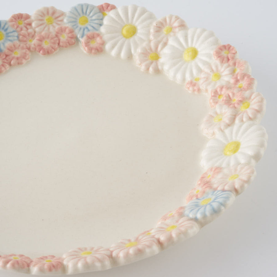 つちのわ　作家　石黒美佐緒　花かんむり　mixピンク（中）