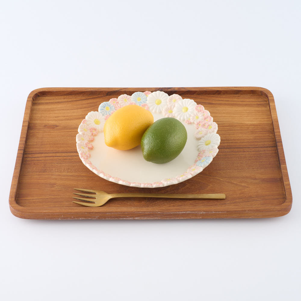 つちのわ　作家　石黒美佐緒　花かんむり　mixピンク（中）