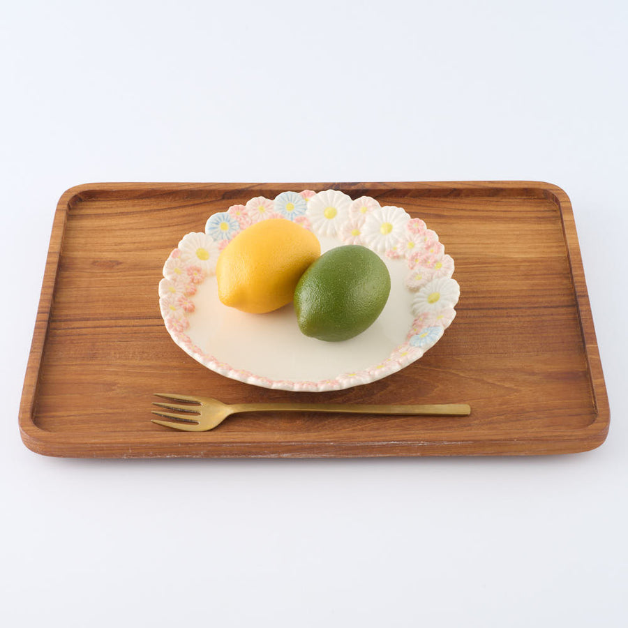 つちのわ　作家　石黒美佐緒　花かんむり　mixピンク（中）
