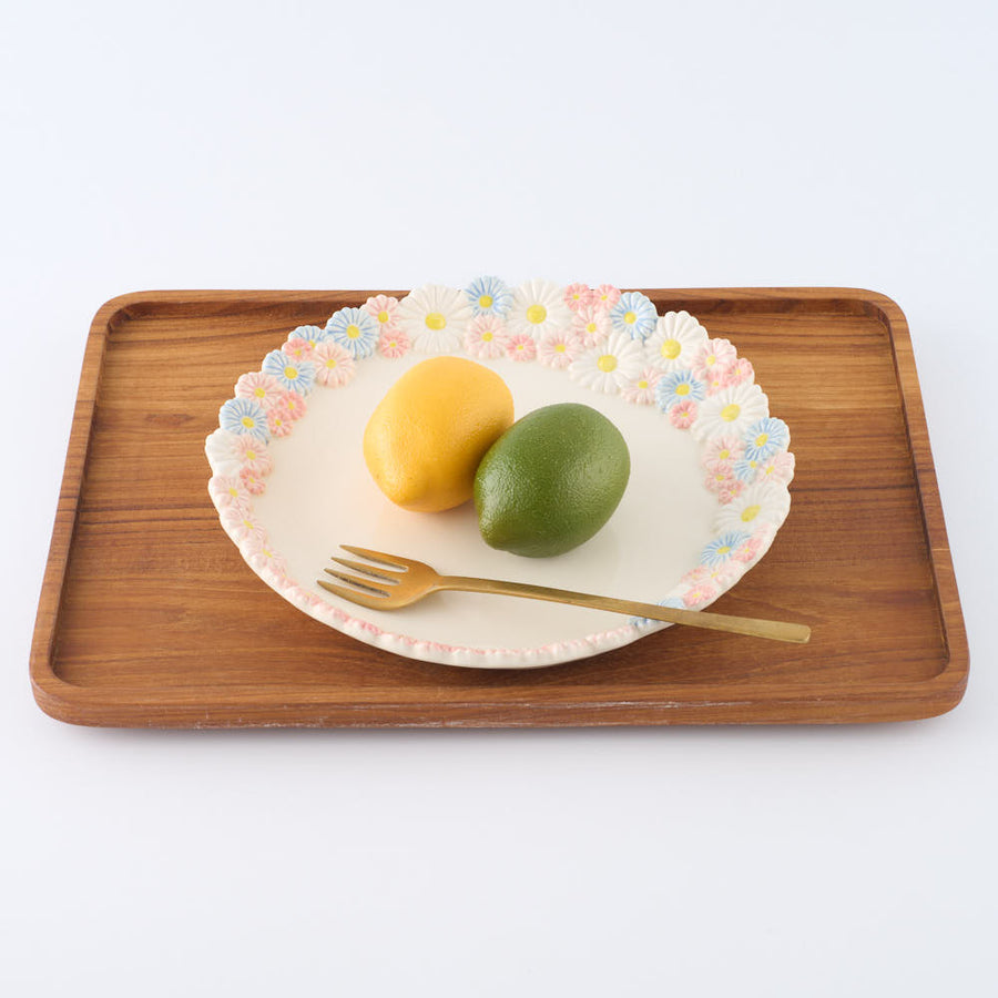つちのわ　作家　石黒美佐緒　花かんむり　mixピンク　（大）