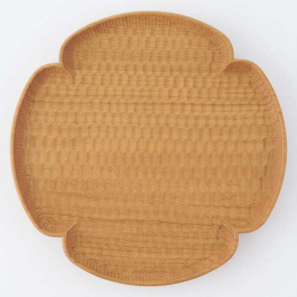 木工房玄 作家 高塚和則 花型パン皿 中 さくら ¥9,350 大人の焼き物