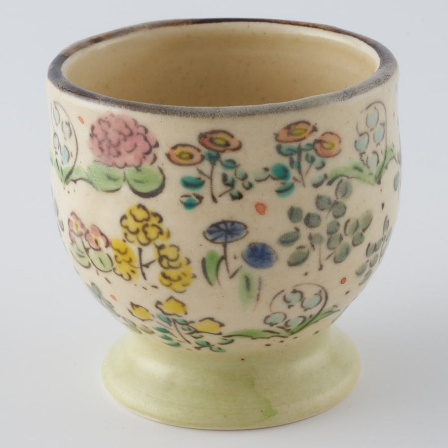 ははみや　flower garden酒杯　みどり