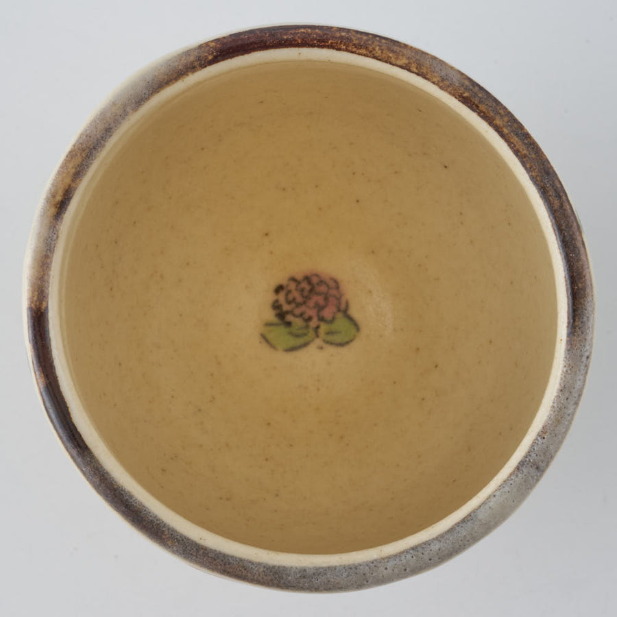 ははみや　flower garden酒杯　みどり
