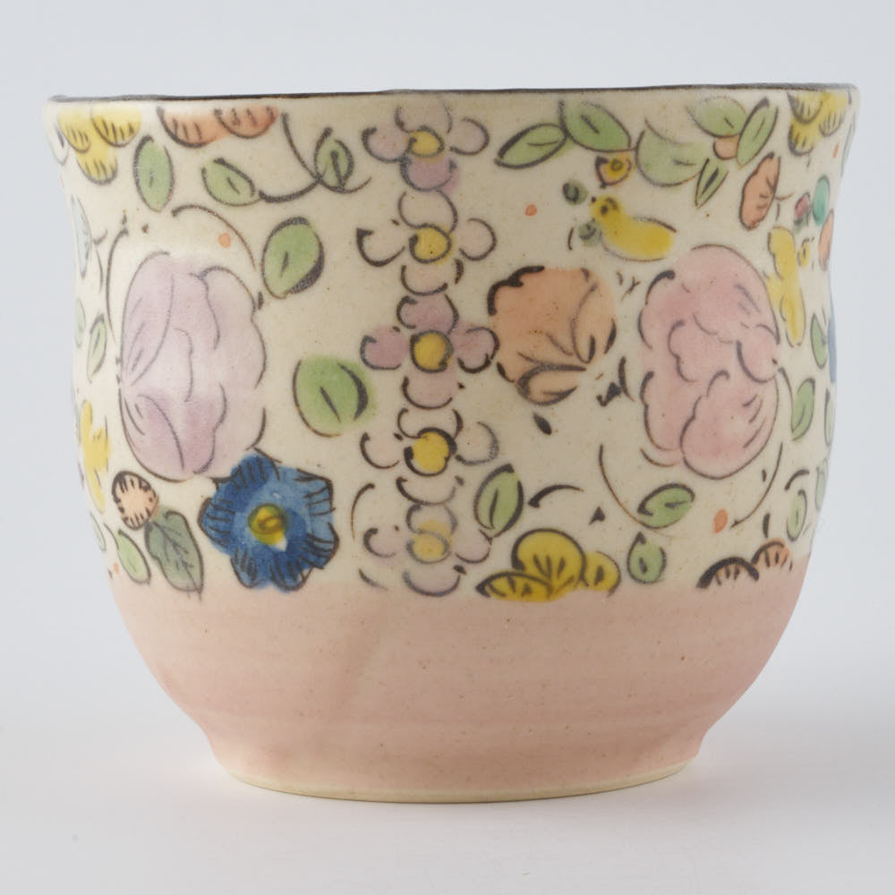ははみや　みのりコーヒーカップ　ピンク ははみや 陶磁器作家もの