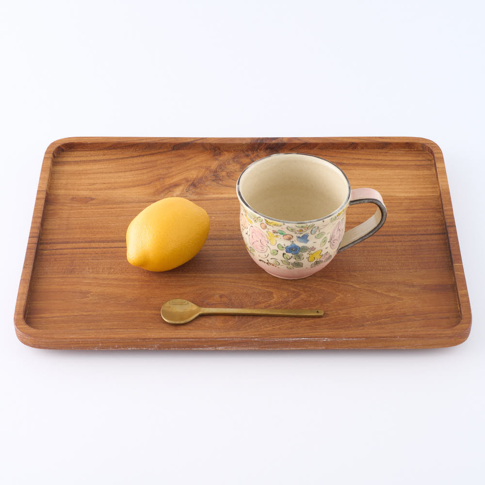 ははみや　みのりコーヒーカップ　ピンク ははみや 陶磁器作家もの