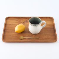作家　村澤享　青灰釉マグカップ　丸型