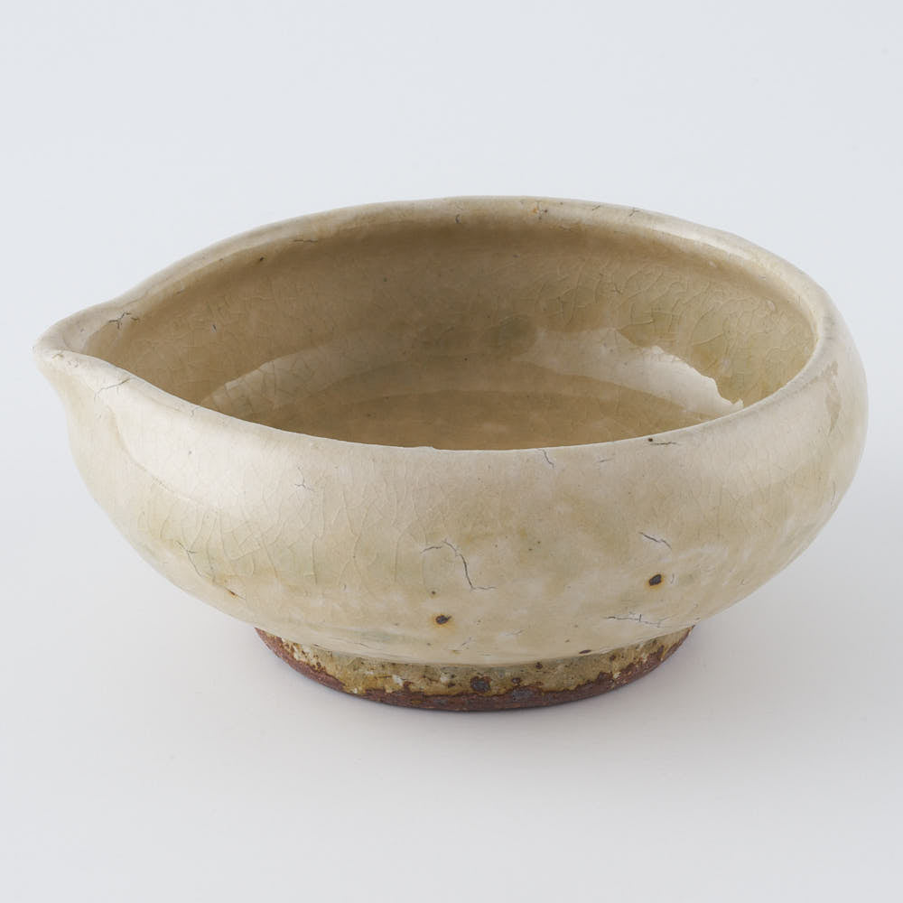 作家　中村哲雄　粉引　片口小鉢