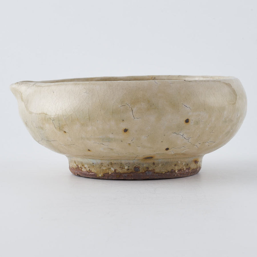 作家　中村哲雄　粉引　片口小鉢