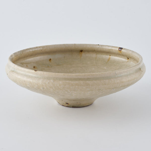 作家 中村哲雄 粉引 丸縁鉢（6寸） ¥4,158 大人の焼き物