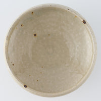 作家　中村哲雄　粉引　丸縁鉢（6寸）