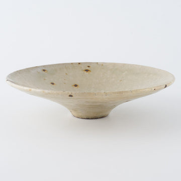 作家　中村哲雄　粉引　ボウル（7寸）