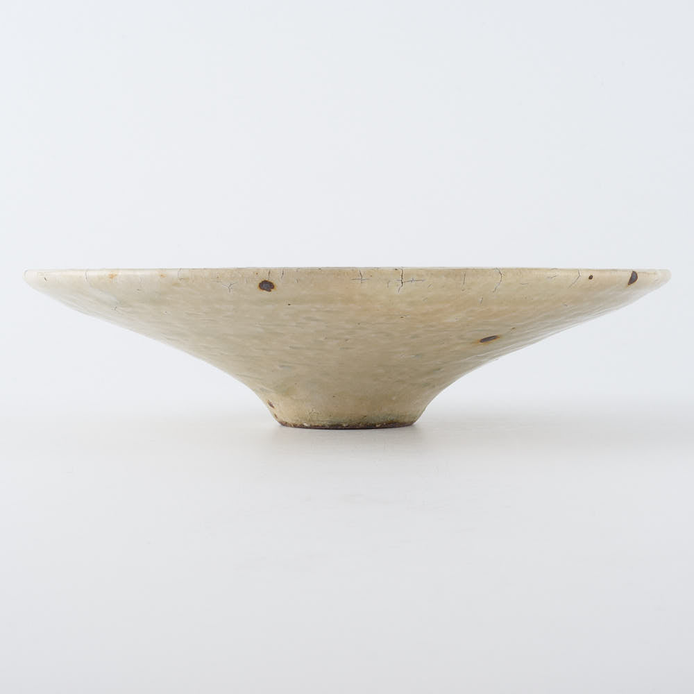 作家　中村哲雄　粉引　ボウル（7寸）