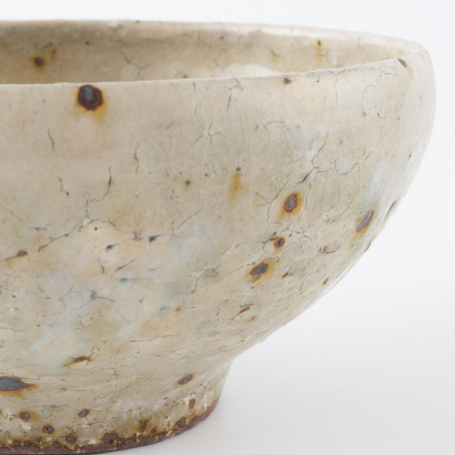 作家　中村哲雄　粉引　碗 作家　中村哲雄 陶磁器作家もの