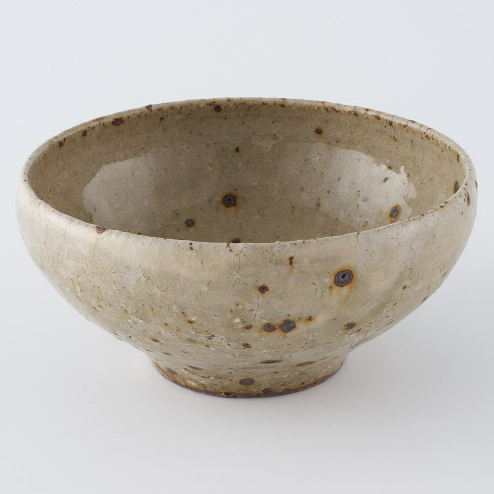 作家　中村哲雄　薄灰　碗 作家　中村哲雄 陶磁器作家もの
