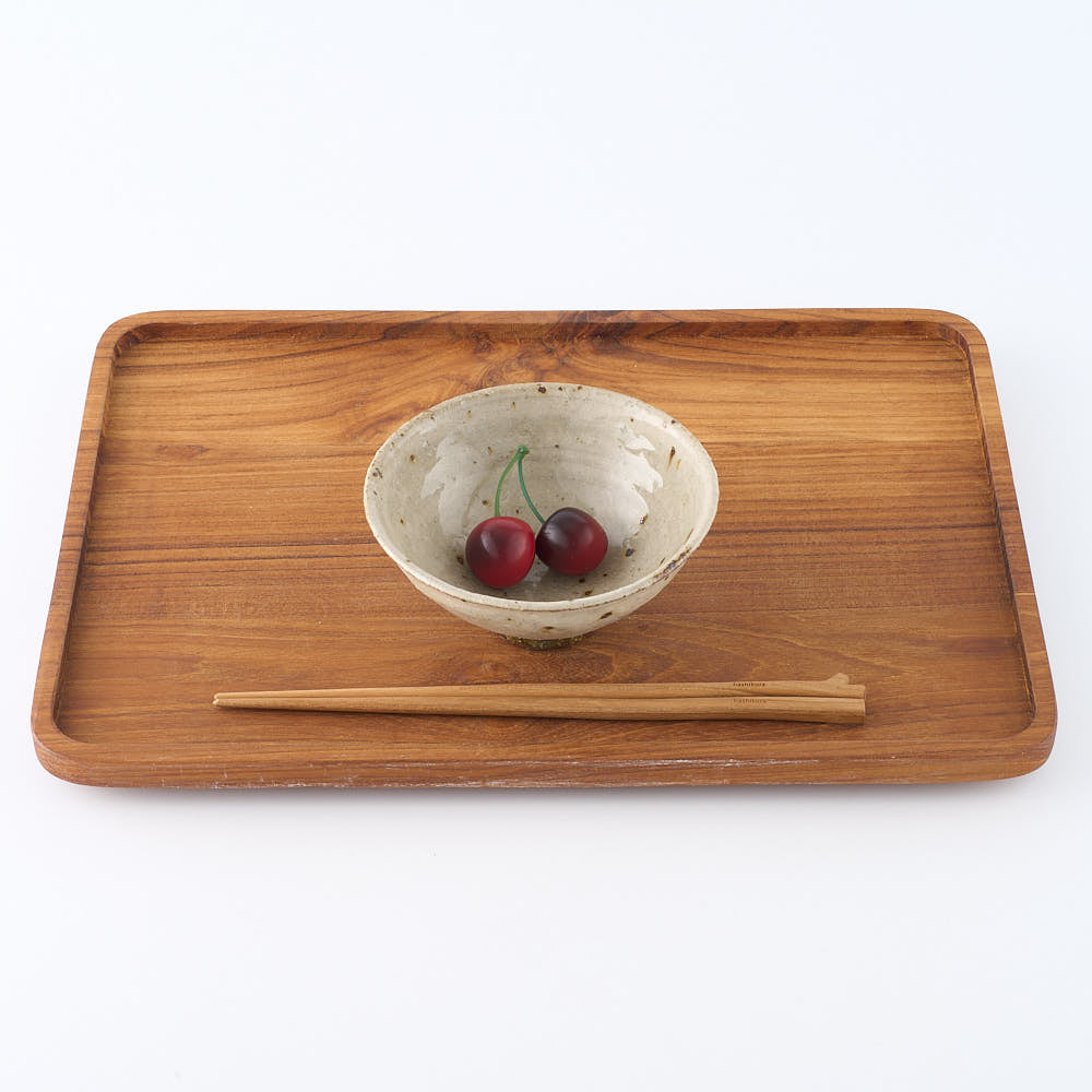 作家　中村哲雄　薄灰　飯碗
