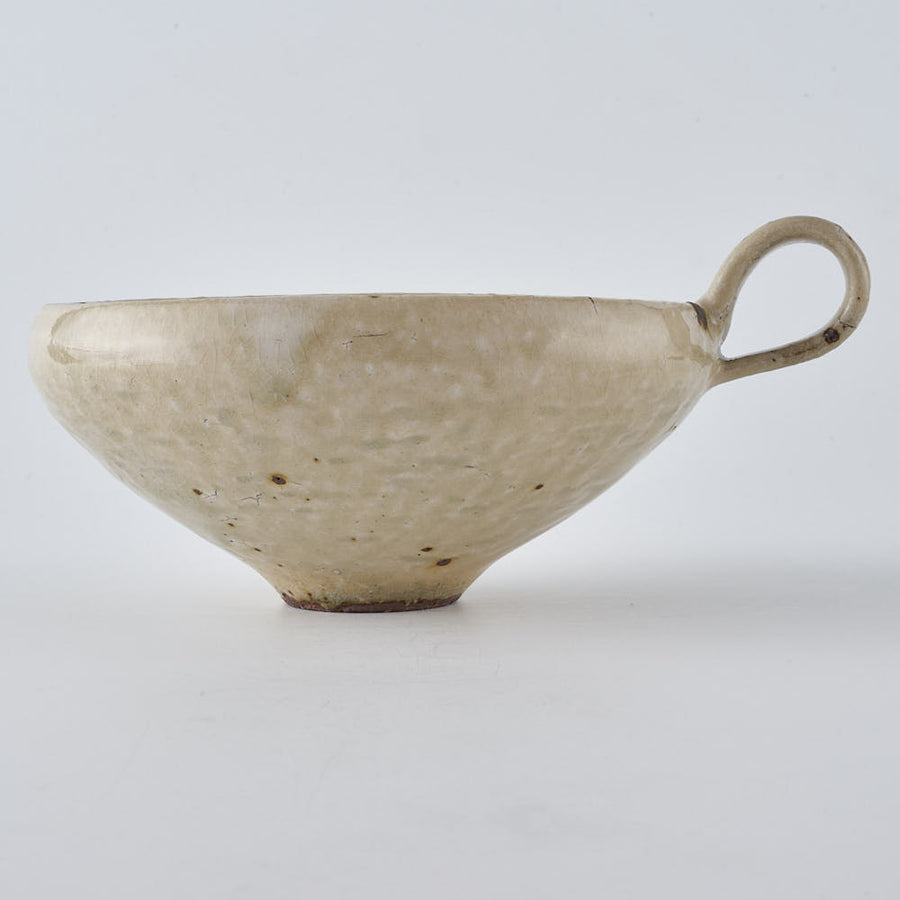 作家　中村哲雄　粉引　スープカップ