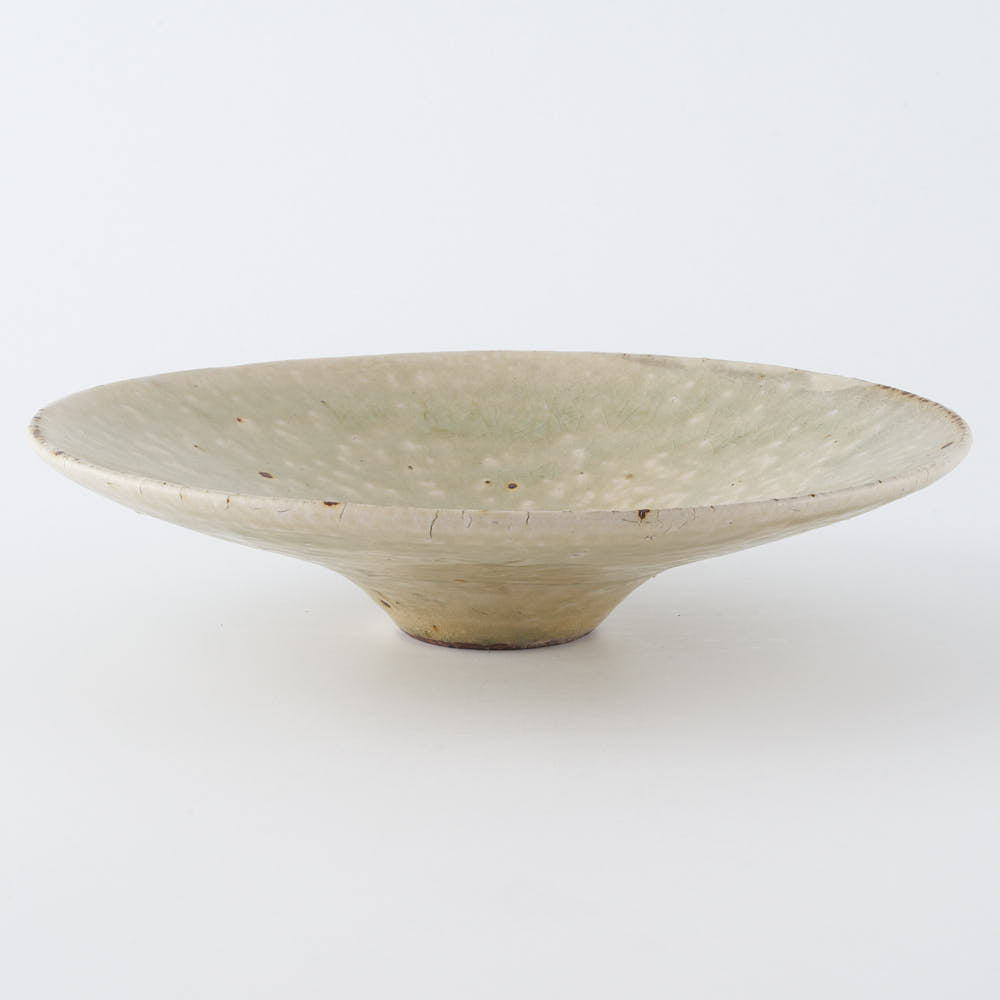作家　中村哲雄　淡緑　ボウル（7寸） 作家　中村哲雄 陶磁器作家もの
