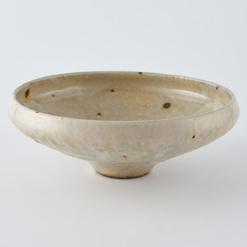作家　中村哲雄　粉引　丸鉢6寸 作家　中村哲雄 陶磁器作家もの