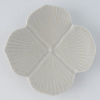 作家　前田麻美　灰青釉 紫陽花 小皿