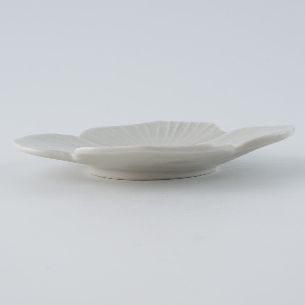 作家　前田麻美　灰青釉 紫陽花 小皿