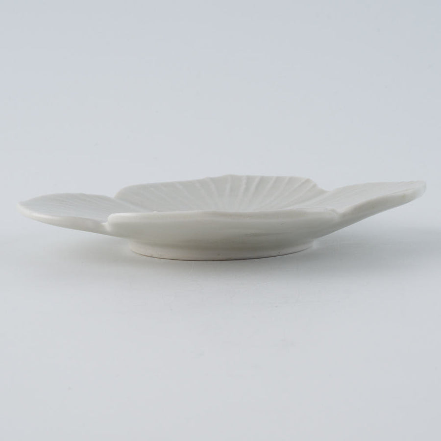 作家　前田麻美　灰青釉 紫陽花 小皿
