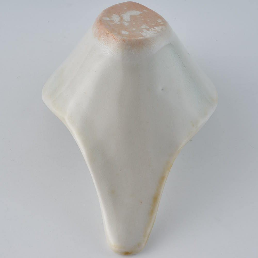 作家　前田麻美　灰青釉 花七宝 れんげ 作家　前田麻美 陶磁器作家もの