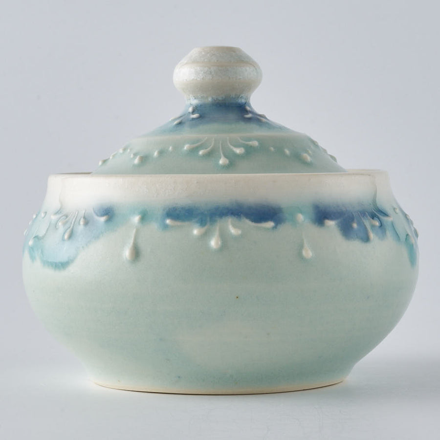 作家 佐藤美季 蓋物(ミントグリーン)