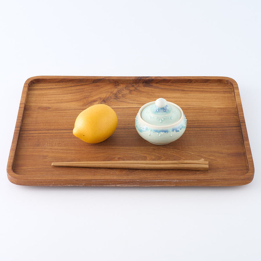 作家 佐藤美季 蓋物(ミントグリーン)