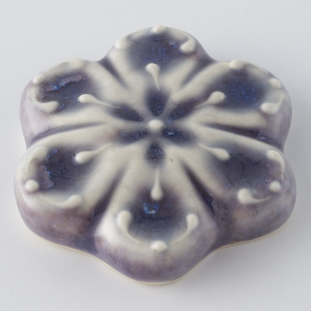 作家 佐藤美季 箸置き(青紫)