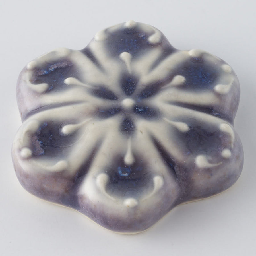 作家 佐藤美季 箸置き(青紫)