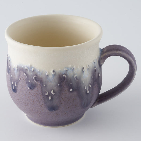 作家 佐藤美季 マグカップ(紫) ¥4,840 大人の焼き物