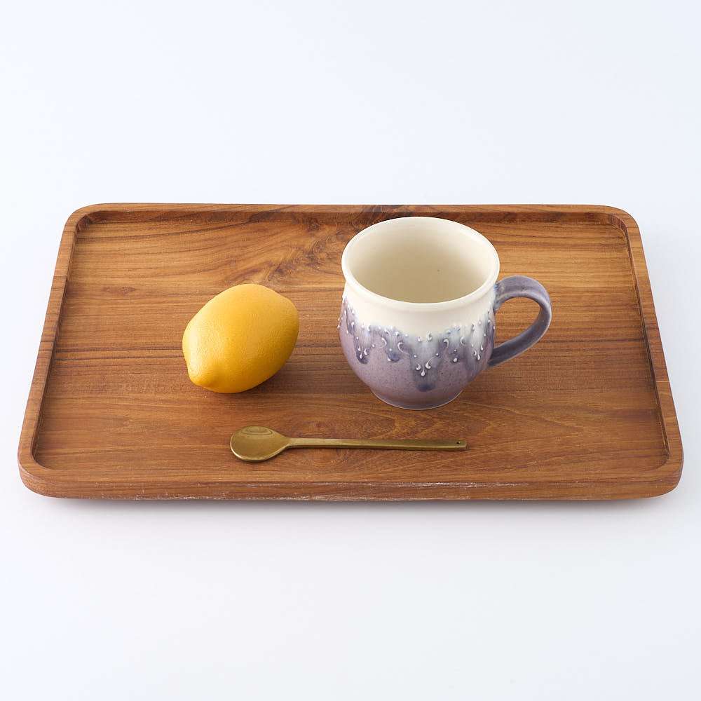 作家　佐藤美季　マグカップ(紫)