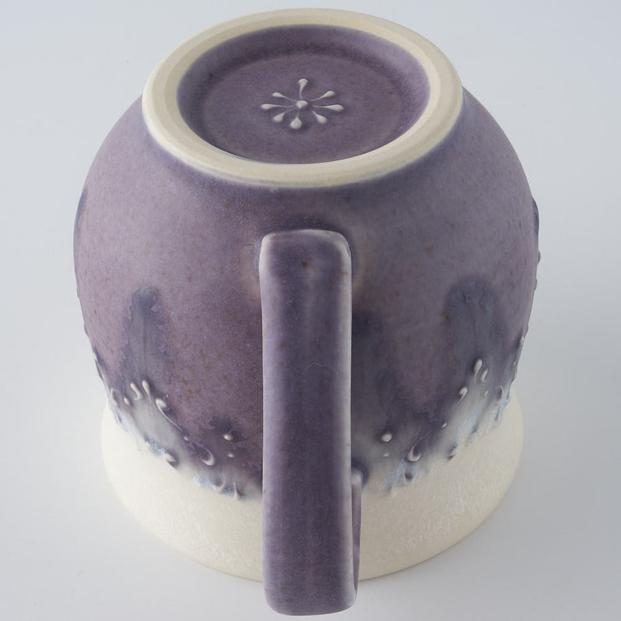 作家　佐藤美季　マグカップ(紫)