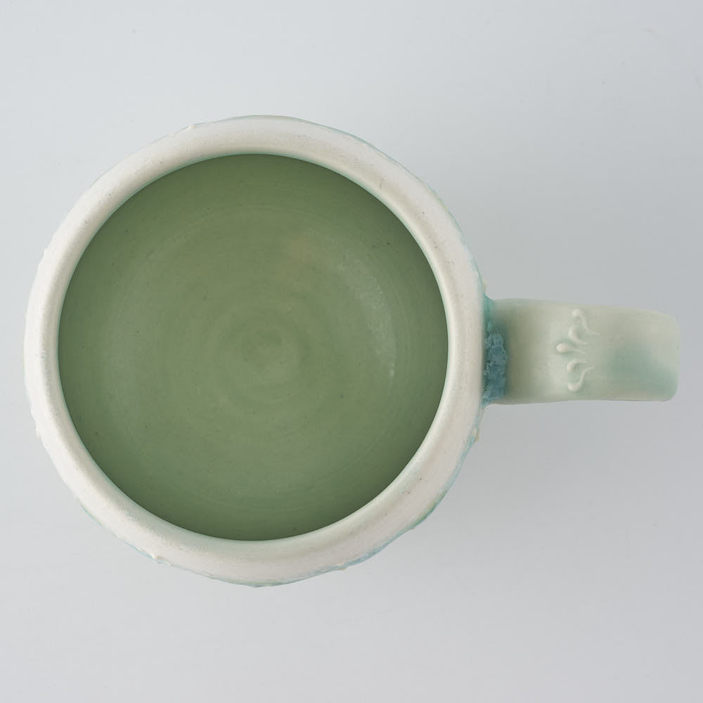 作家　佐藤美季　コーヒーカップ(グリーン)