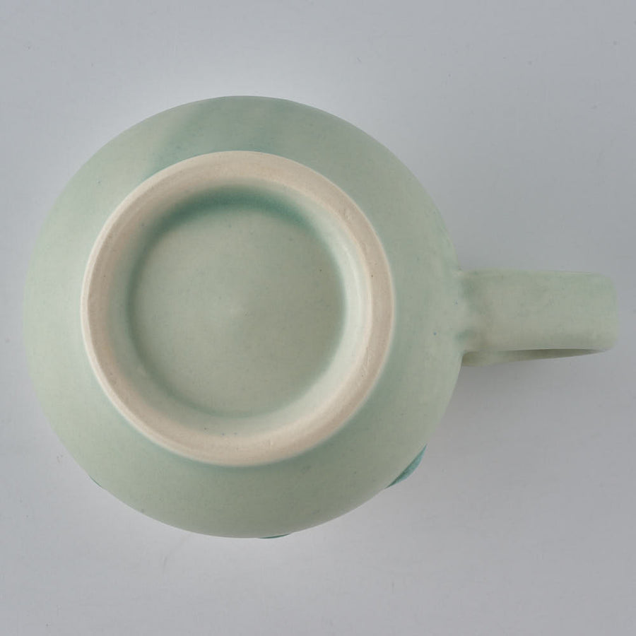 作家　佐藤美季　コーヒーカップ(グリーン)