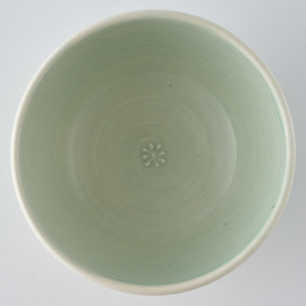 作家　佐藤美季　飯碗(グリーン)