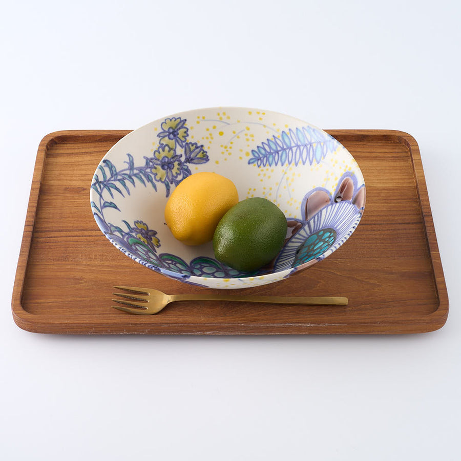 作家　武田朋己　深鉢　ミモザ