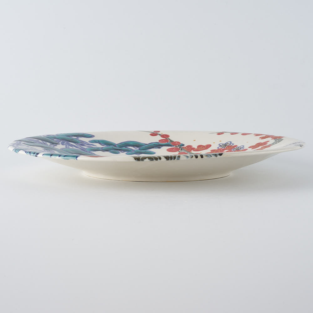 作家　武田朋己　祝い大皿