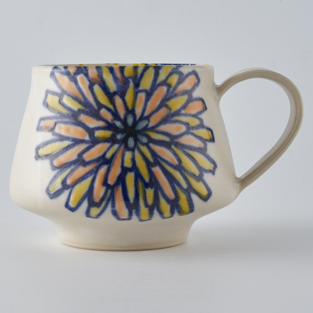 作家　武田朋己　マグカップ　たんぽぽ