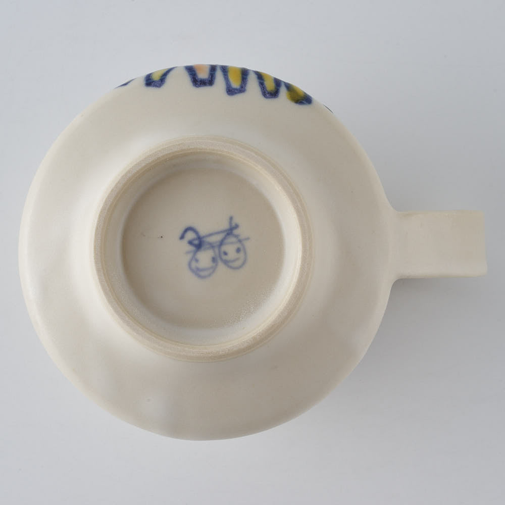 作家　武田朋己　マグカップ　たんぽぽ