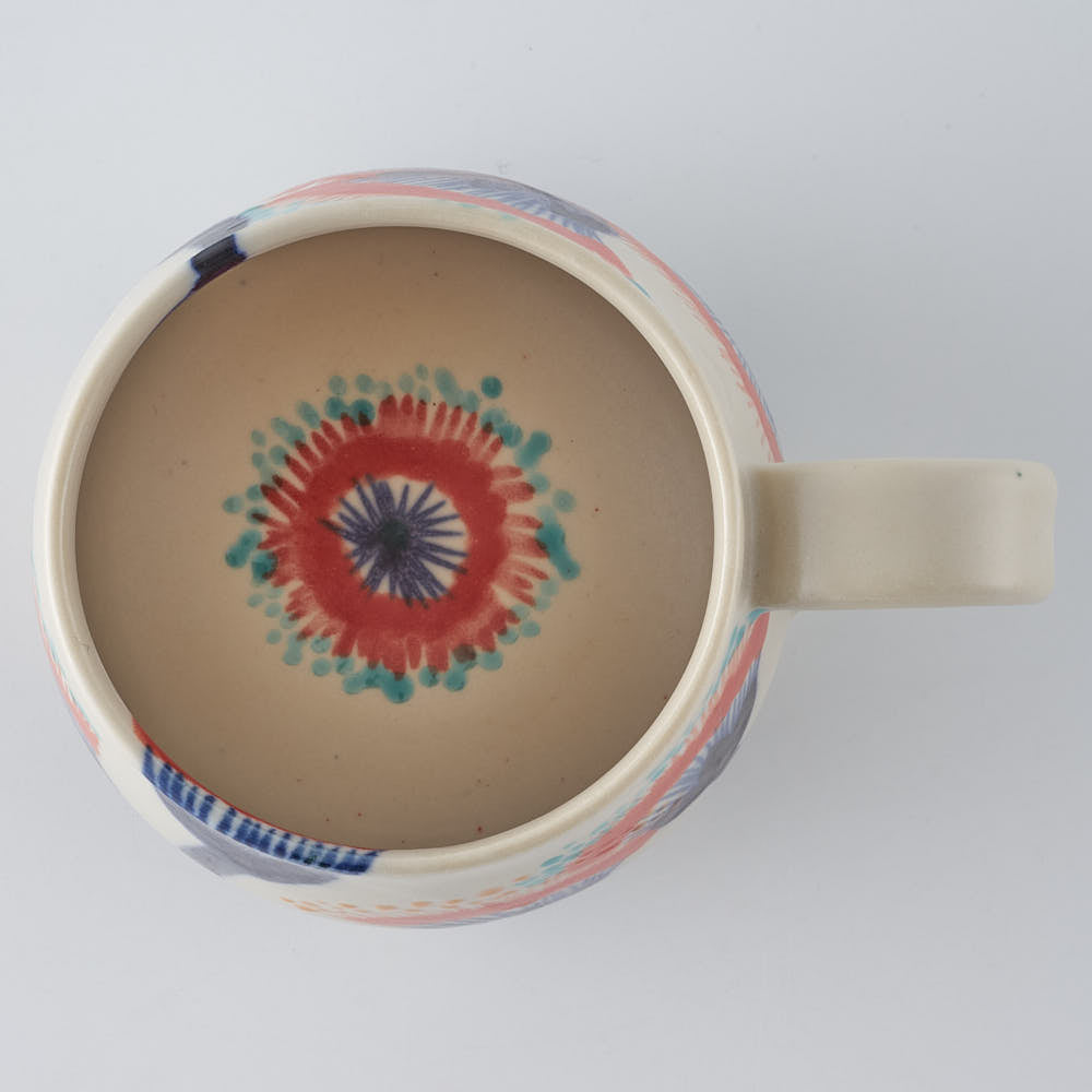 作家　武田朋己　マグカップ　ねむの花