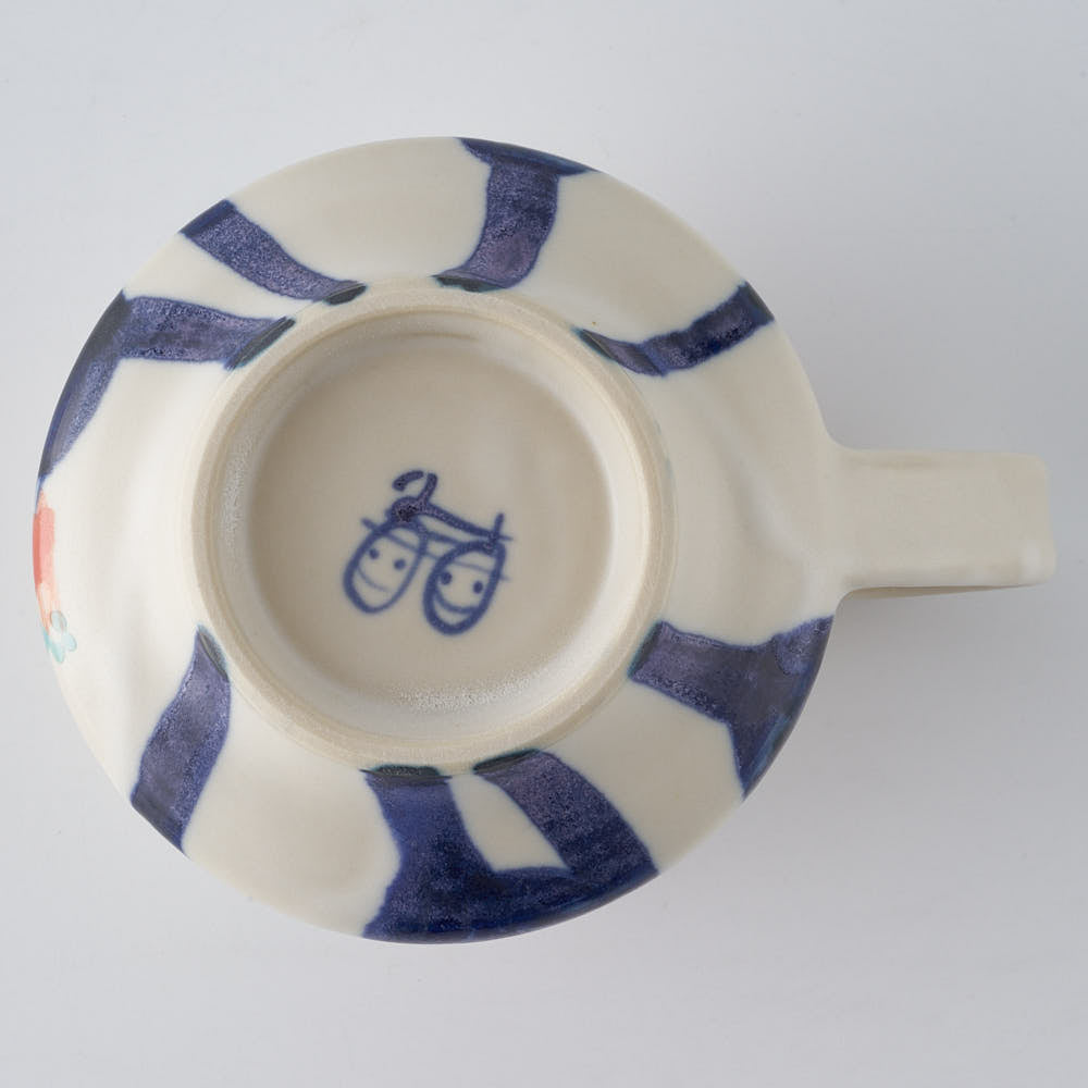 作家　武田朋己　マグカップ　ねむの花