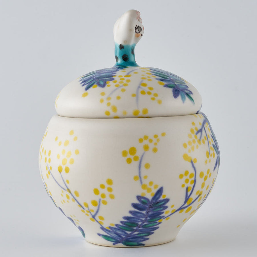 作家　武田朋己　Memento Pot-想いを残す器-　ミモザ